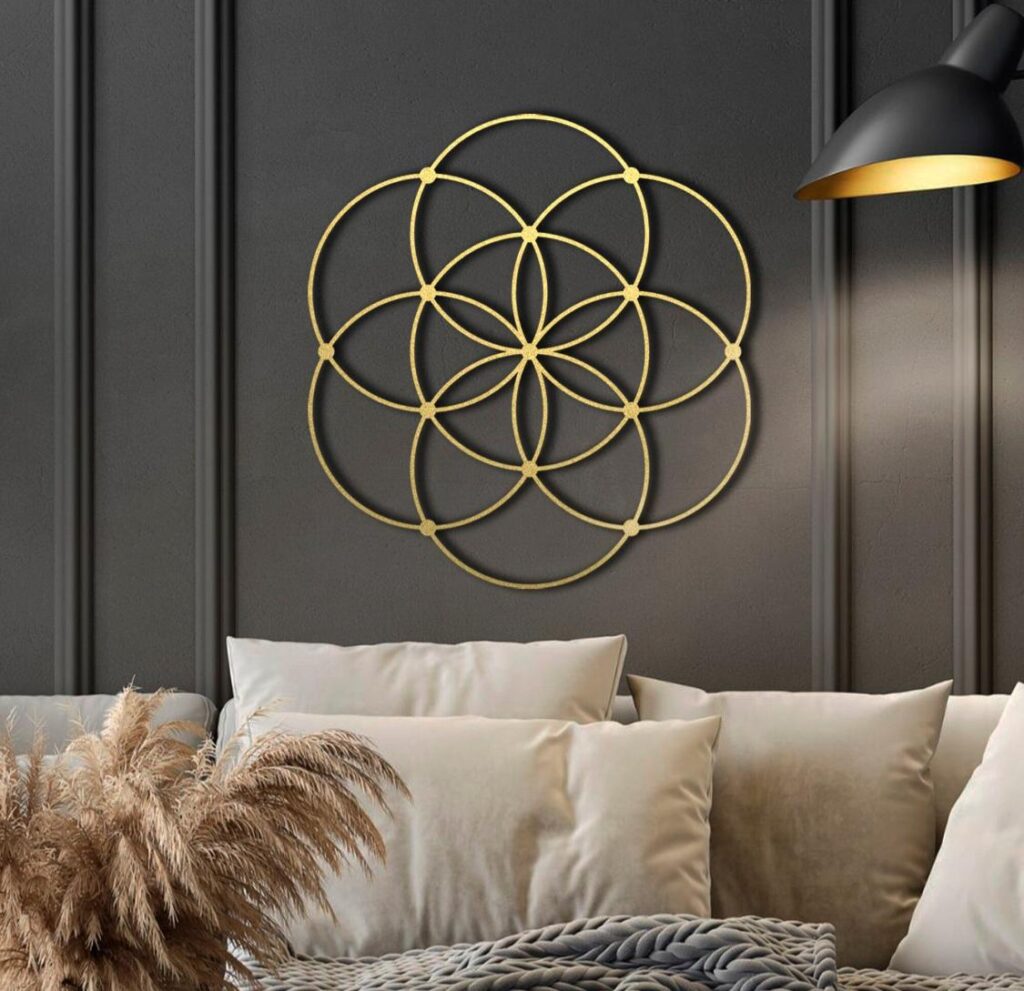 Geometric Flower Design