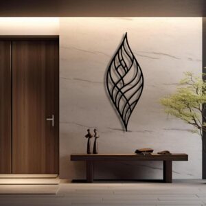 Flow of Nature - Abstract Leaf